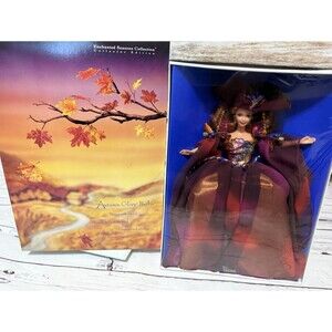 Autumn Glory Barbie Doll Enchanted Seasons Collection 1995 Mattel #15204 NIB